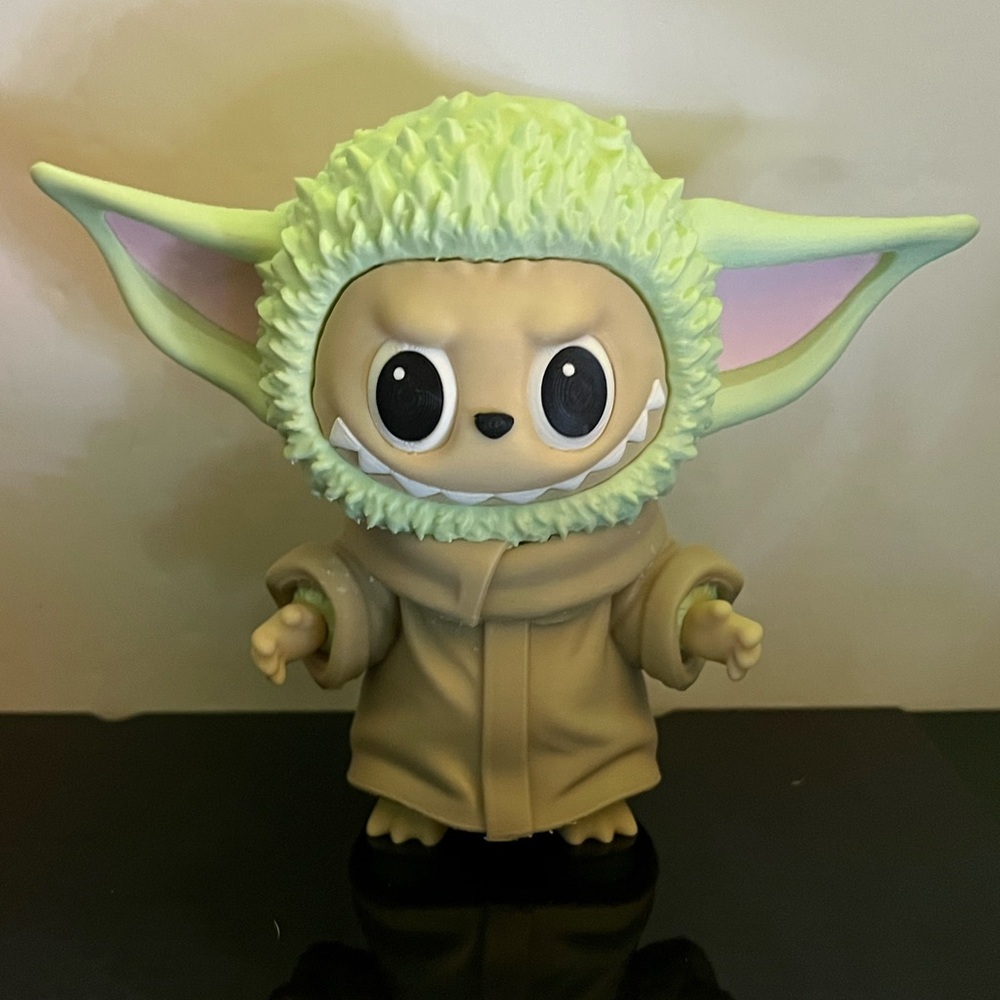 Labubu Star War Grogu or Yoda  by 3D print